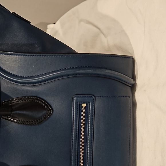 Blue and black Céline medium tote - Picture 3 of 12